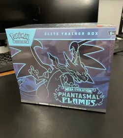 Phantasmal Flames ETB Pokemon Elite Trainer Box SEALED - Image 2