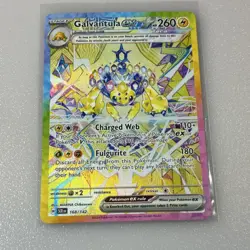 Pokemon Galvantula EX 168/142 SV07 Stellar Crown Special Illustration Rare Holo… - Image 1