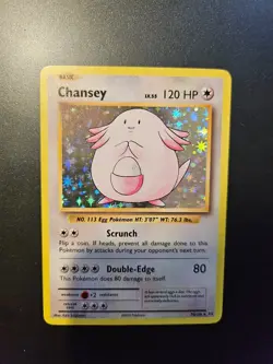 Pokemon XY Evolutions - Chansey 70/108 - Reverse Holo and Holo Set - NM - Image 3