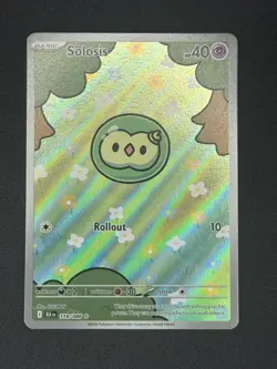 Solosis 118/086 - Illustration Rare - Black Bolt - Near Mint - Pokemon TCG - Image 1