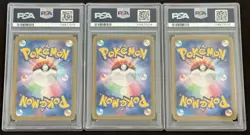 Mew EX PSA 10 208/165 195/165 327/190 Japanese Sequential Set US Seller - Image 2