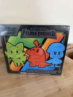 Pokemon Scarlet & Violet: Paldea Evolved Elite Trainer Box ETB FACTORY SEALED - Image 1