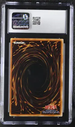 Yugioh Card Cyber Laser Dragon Ultimate Rare Shadow of Infinity CGC 8 - Image 2