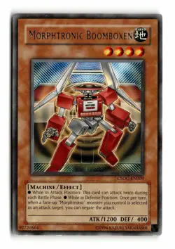 Morphtronic Boomboxen - CSOC-EN009 Rare - YuGiOh-LP - Image 1