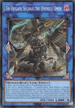 Tri-Brigade Shuraig the Ominous Omen OP29-EN020-NM - Image 1
