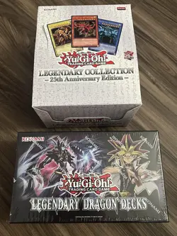 Yu-Gi-Oh! Legendary Collection 25th Anniversary Display + Dragon Decks Sealed - Image 2