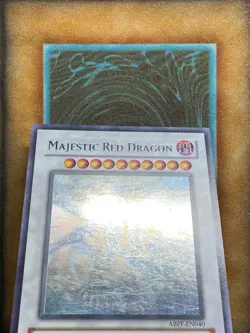 Yugioh Majestic Red Dragon ABPF-EN040 Ghost Rare MP - Image 2