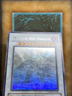 Yugioh Majestic Red Dragon ABPF-EN040 Ghost Rare MP - Image 3