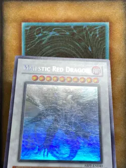 Yugioh Majestic Red Dragon ABPF-EN040 Ghost Rare MP - Image 4