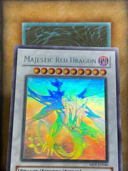 Yugioh Majestic Red Dragon ABPF-EN040 Ghost Rare MP - Image 5
