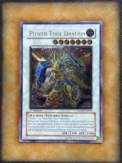 Yugioh Power Tool Dragon RGBT-EN042 Ultimate Rare 1st Ed NM - Image 1
