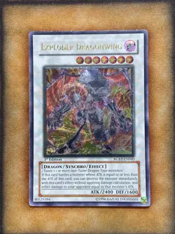 Yugioh Exploder Dragonwing RGBT-EN040 Ultimate Rare 1st Ed NM - Image 1
