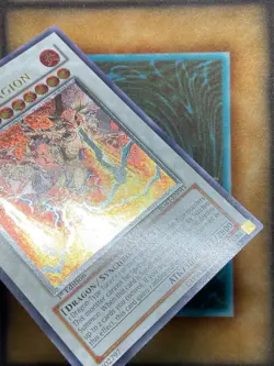 Yugioh Trident Dragion RGBT-EN043 Ultimate Rare 1st Ed LP - Image 2