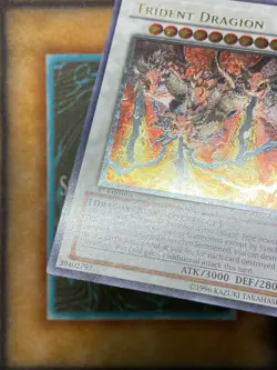 Yugioh Trident Dragion RGBT-EN043 Ultimate Rare 1st Ed LP - Image 3