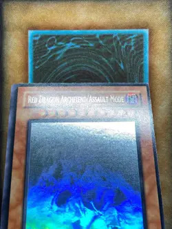 Yugioh Red Dragon Archfiend/Assault Mode CRMS-EN004 Ghost Rare LP - Image 4