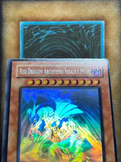 Yugioh Red Dragon Archfiend/Assault Mode CRMS-EN004 Ghost Rare LP - Image 5