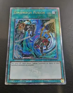 *EURO ENGLISH* Dimension Fusion Quarter Century Secret RA03-EN136 NM Yugioh - Image 1