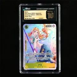 CGC 10 Pristine 2025 One Piece JPN Nami EB03-053 SR - Image 2