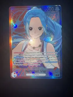 One Piece EB03 English Alt Art Leader Nefeltari Vivi EB03-001 - Image 1