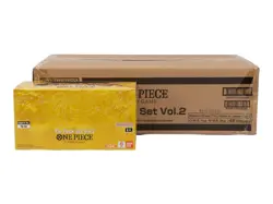 ONE PIECE TCG: VOLUME 2 TIN PACK 12-SET 4-BOX CASE - Image 1