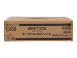 ONE PIECE TCG: VOLUME 2 TIN PACK 12-SET 4-BOX CASE - Image 2