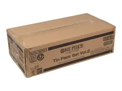 ONE PIECE TCG: VOLUME 2 TIN PACK 12-SET 4-BOX CASE - Image 3