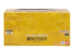 ONE PIECE TCG: VOLUME 2 TIN PACK 12-SET 4-BOX CASE - Image 4