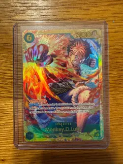 Monkey.D.Luffy OP13-118 SEC Carrying On His Will (OP13) English Secret Rare - Image 1