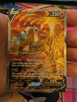 Pokemon TCG Entei V GG36/GG70 - Crown Zenith Galarian Gallery Card - NM/M - Image 3