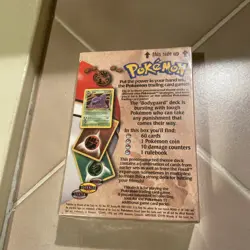Pokemon BodyGuard Theme Deck Sealed 1999 English - Image 2