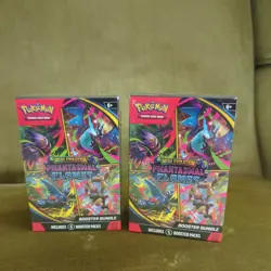 Pokemon TCG Mega Evolution Phantasmal Flames Booster Bundle BRAND NEW SEALED x2 - Image 1