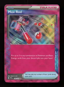 Max Rod 116/131 ACE SPEC Rare Prismatic Evolutions Pokemon Near Mint - Image 1