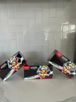 Prismatic Evolutions Surprise Box Pokemon Lot - 3 boxes - Image 1