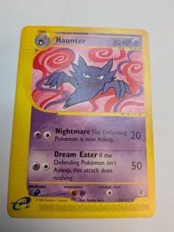 Pokemon TCG Haunter 80/165 Expedition Base Set Regular LP - Image 1