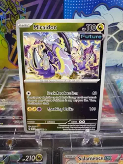 Miraidon 121/162 Reverse Holo Rare Pokemon TCG S&V Temporal Forces - Image 1
