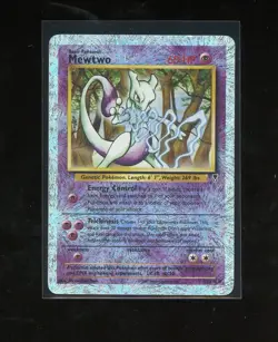 2002 Pokemon Legendary Collection Mewtwo 29/110 Reverse Holo Foil WOTC - Image 1