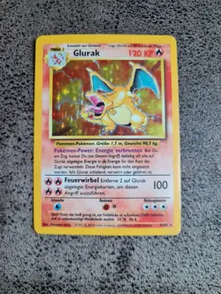 Pokemon Karten Glurak Holo - Image 1