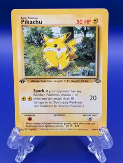 Pokemon 1st Edition Pikachu Jungle 60/64 WOTC 1999 - Image 1
