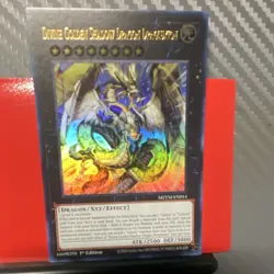 Yu-Gi-Oh! Divine Golden Shadow Dragon Dragluxion MZTM-EN014 1st Ed Holo Effect … - Image 2