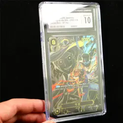 CGC 10 GEM MINT 2025 One Piece JPN Sabo OP07-118 SEC - Image 2