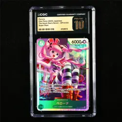 CGC 10 PRISTINE 2025 One Piece JPN Perona OP14-033 SR - Image 1