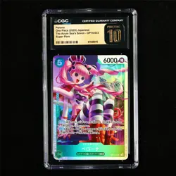 CGC 10 PRISTINE 2025 One Piece JPN Perona OP14-033 SR - Image 2