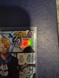 Sabo One Piece OP13-120 SEC manga secret rare Alternate Art English - Image 5