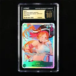 CGC 10 PRISTINE 2025 One Piece JPN Nami OP14-031 SR - Image 1
