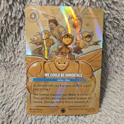 We Could Be Immortals Enchanted 214/204 Disney Lorcana (pack fresh just pulled) - Image 1