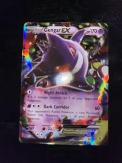 Pokemon TCG Gengar EX Temporal Forces Ultra Rare Card 34/119 - Image 1