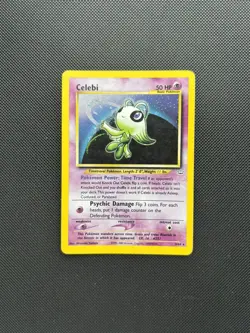 Pokemon Card Neo Revelation Set Holo Celebi 3/64 WOTC - Image 1