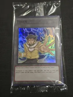 Bastion & Water Dragon TKN5-EN038 Yugioh Token Burst Protocol Promo Card Sealed - Image 1