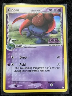 GLOOM - 42/110 - EX HOLON PHANTOMS - REVERSE HOLO STAMP - POKEMON CARD - NM - Image 1