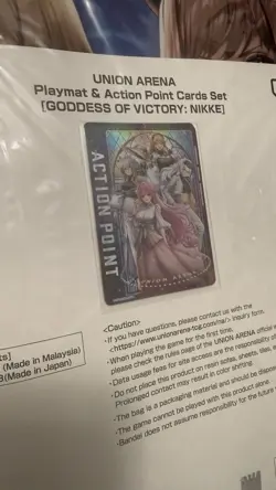 Nikke Union Arena Playmat & Action Point Cards Set [GODDESS OF VICTORY: NIKKE] - Image 2